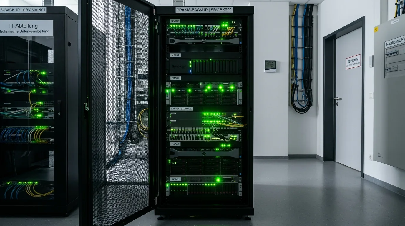 3-2-1-Backup-Strategie für Arztpraxen: Sicherheitsnetz nach BSI