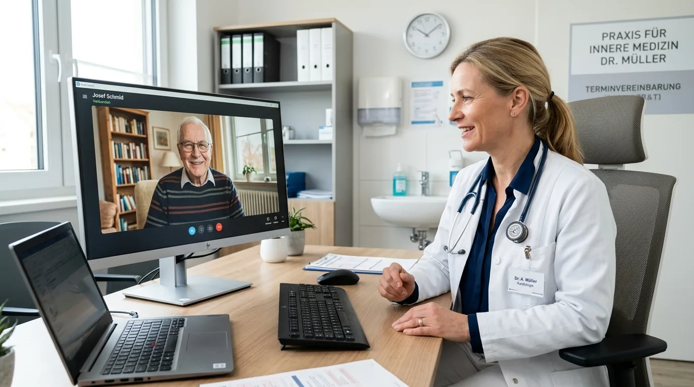 KBV-Videosprechstunde: Setup, Datenschutz und Patientenakzeptanz